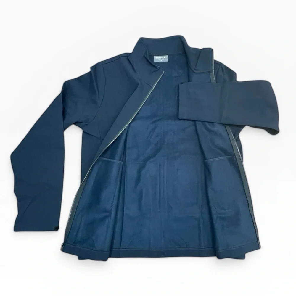 32 Degrees Dark Navy Lightweight Full-Zip soft shell Jacket size: M Gorpcore - Picture 3 of 10